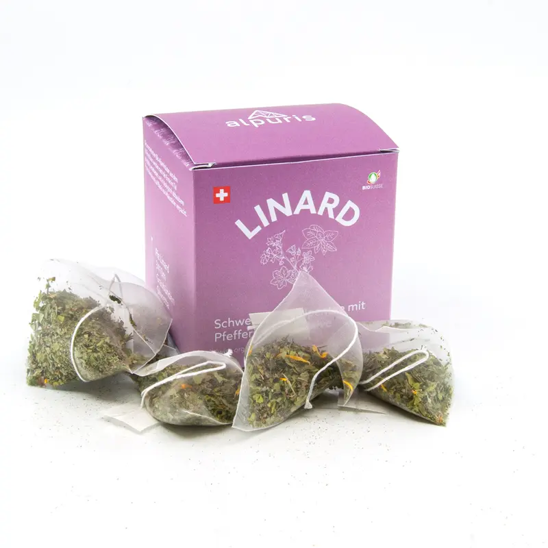 LINARD – Schweizer Alpenkräutertee mit Pfefferminze & Malve (BioSuisse)