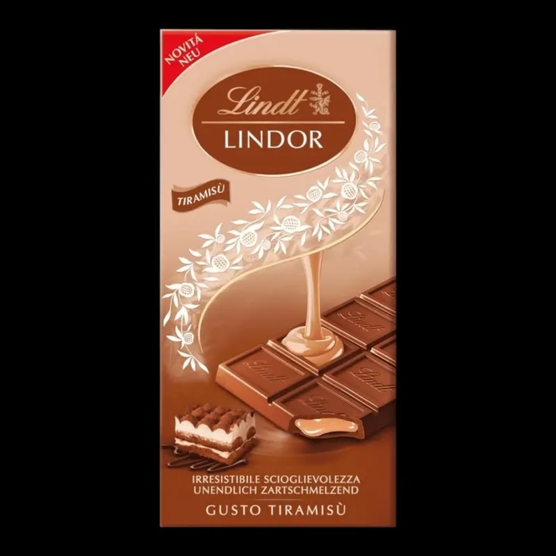 Lindt Lindor Tiramisu Vollmilch Tafel 100g