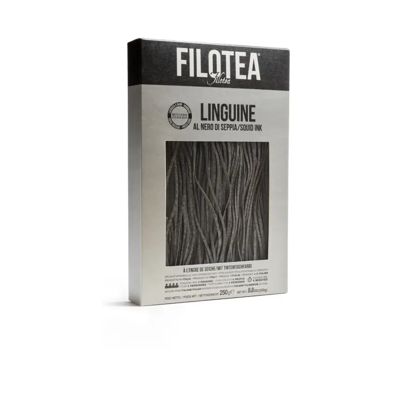 Linguine mit Tintenfischsauce 250gr Filotea