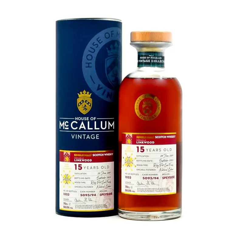Linkwood 15 Years Old 2007/2022 House of McCallum