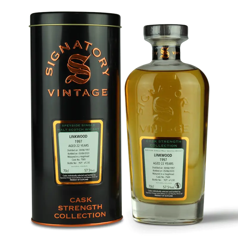Linkwood - 1997 - 2020 - 22y - Matured in a Hogshead Cask - Cask Strength Collection