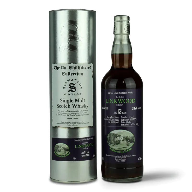 Linkwood - 2006 - 2020 - 13y - Unfiltred Collection - Wow Label