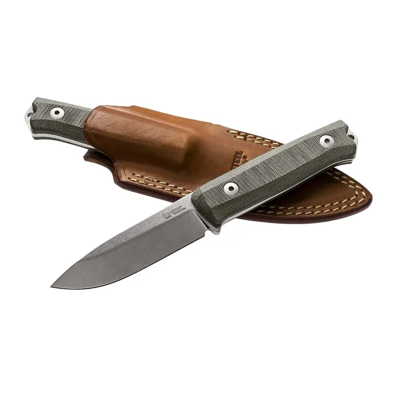 LIONSTEEL B40 Micarta Green