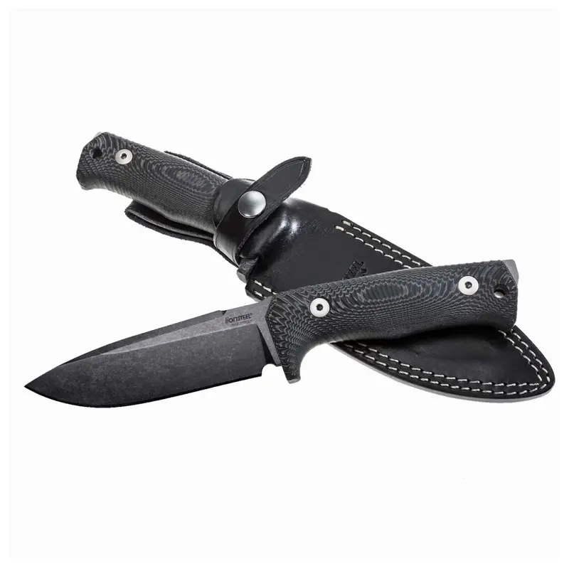 LIONSTEEL T5 Black Micarta Black