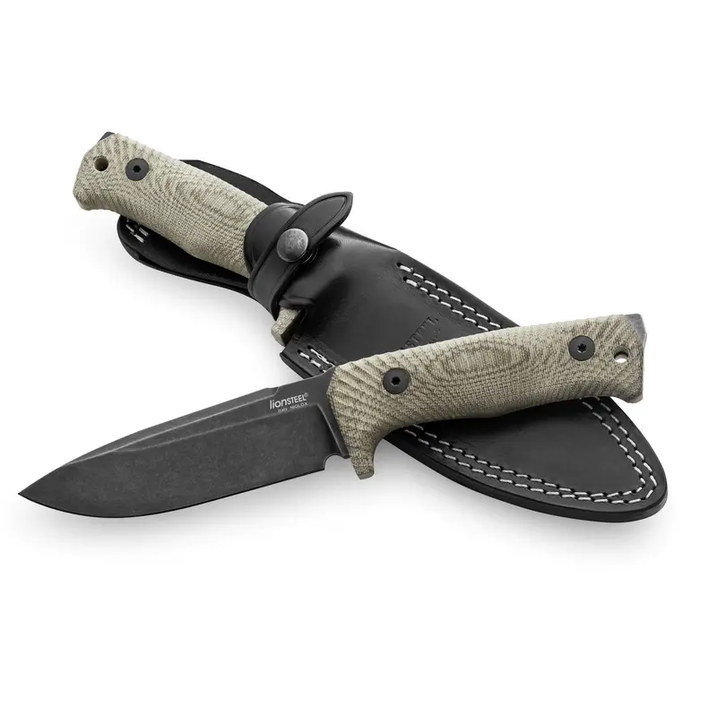 LIONSTEEL T5 Green Canvas Black