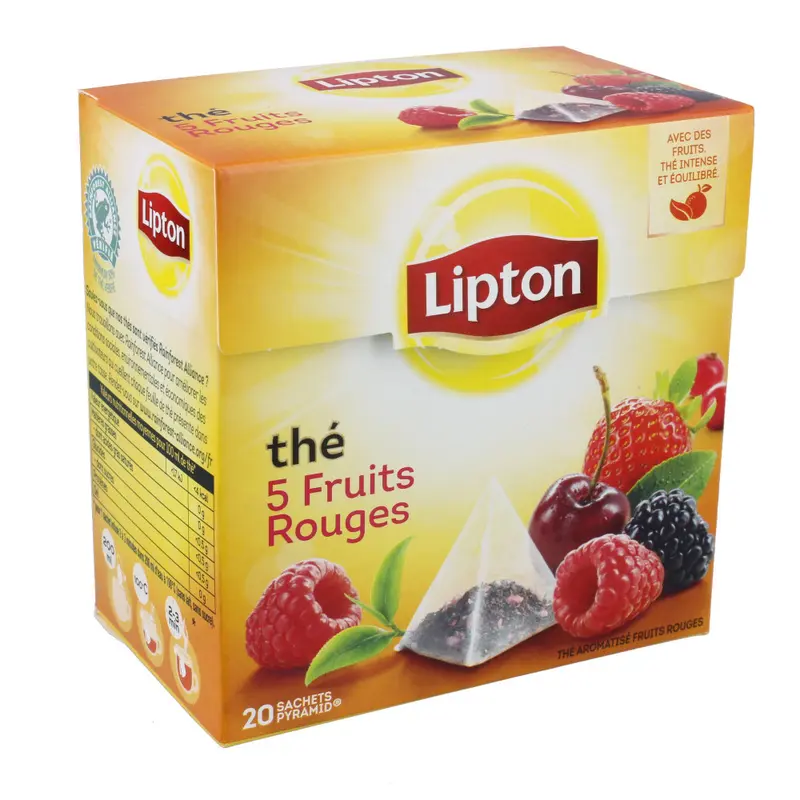 Lipton The Noir 5 Fruits Rouges 34g