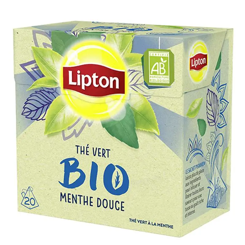 Lipton The Vert Menthe Douce 28g