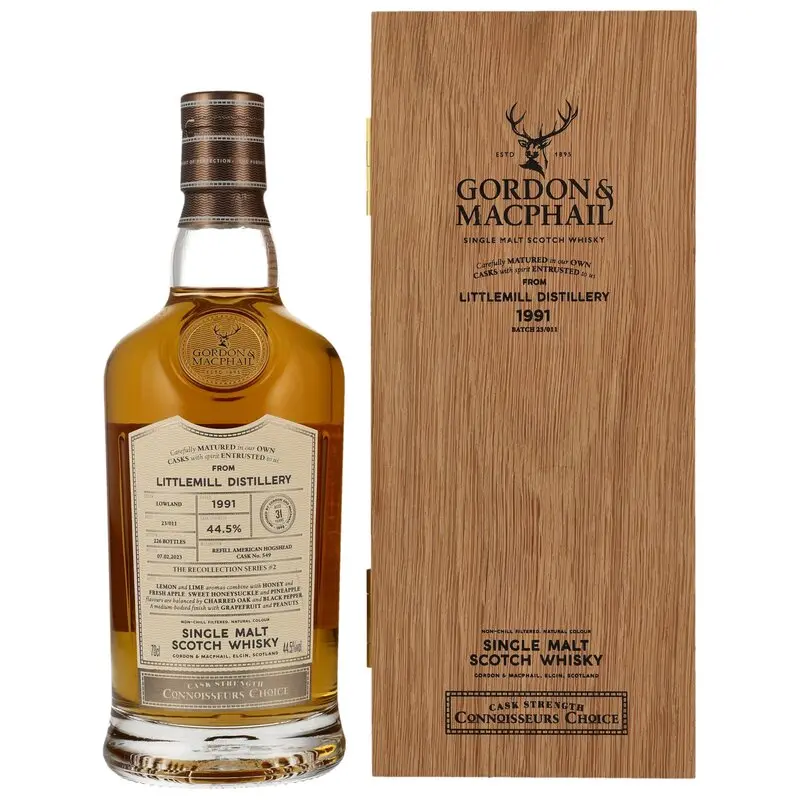Littlemill 1991/2023 G&M CC UPPER Cask #549