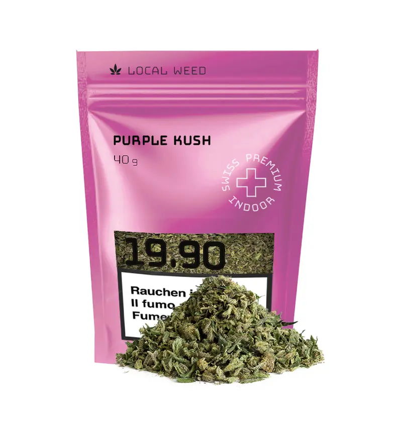 Local Weed | Purple Kush Trim | 40g
