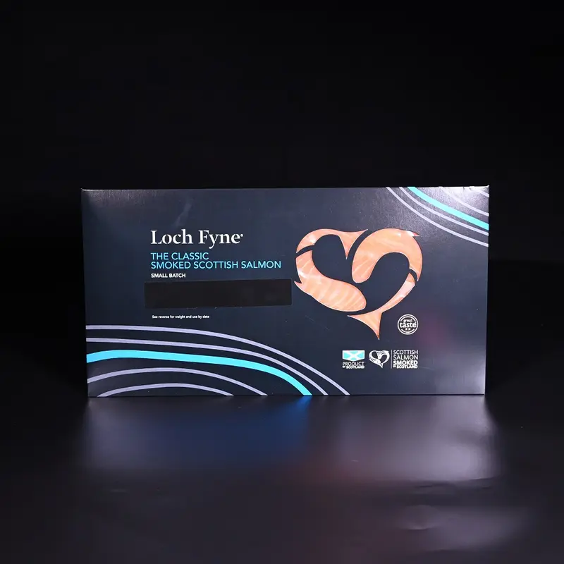 Loch Fyne Rauchlachs | Gourmetpackung | lange Tranchen | Zucht | 500g