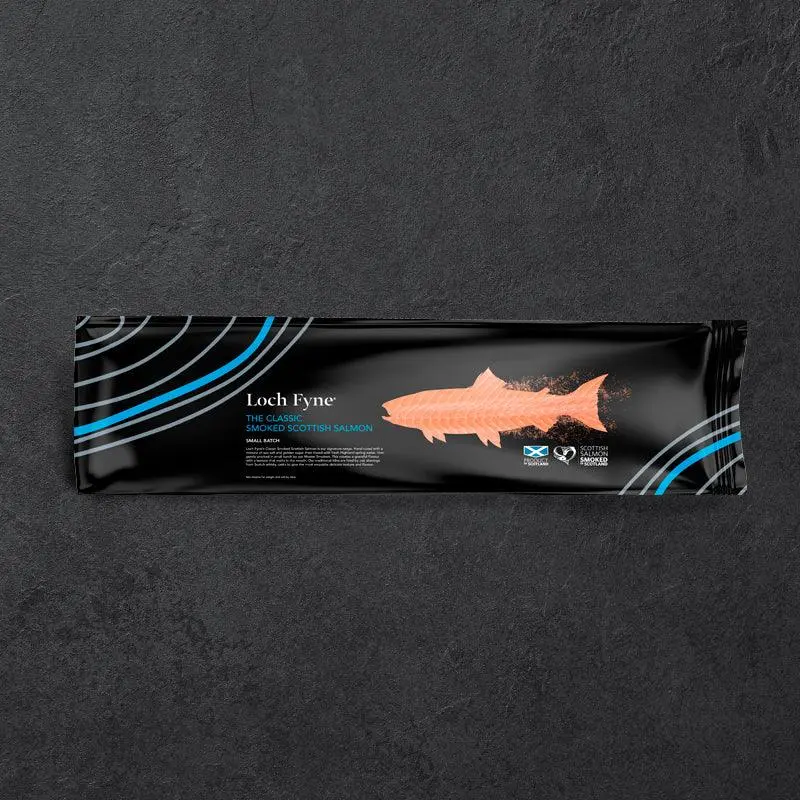 Loch Fyne Rauchlachs | Seite, vorgeschnitten | Zucht | 0.9 - 1.2 kg