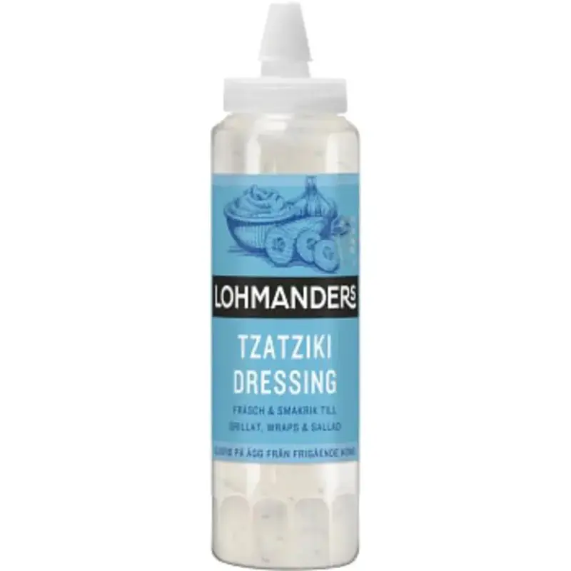 Lohmanders Tzatzikidressing - Tzatziki dressing - 250 ml