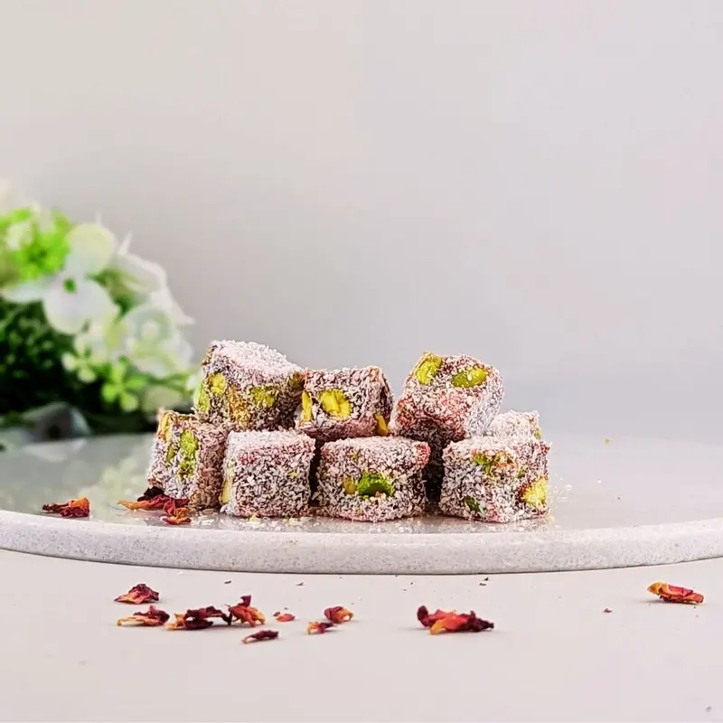 Lokum mit Rosengeschmack 300gr