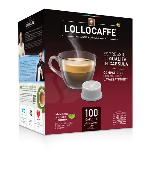 Lollo Caffè Miscela Oro – 100 Kapseln Lavazza Espresso Point-kompatibel*