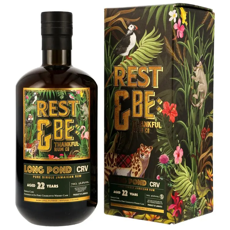 Long Pond 22 y.o. - CRV Single Cask #1577 - Rest & Be Thankful