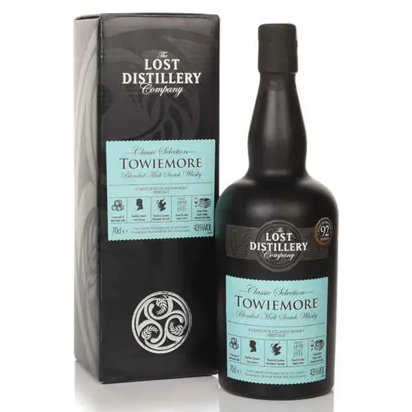Lost Distillery Towiemore Classic Selection Blended Malt Scotch Whisky - 70cl