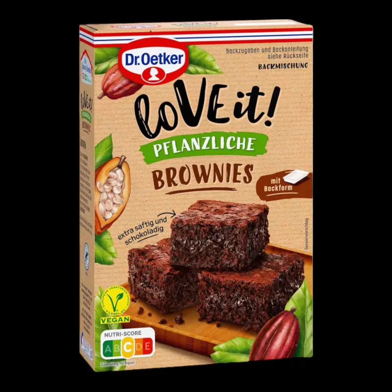 LoVE it! Pflanzliche Brownies 480g