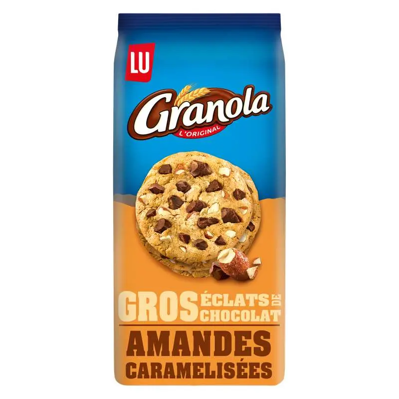 LU Granola Amandes Caramelisees 184g