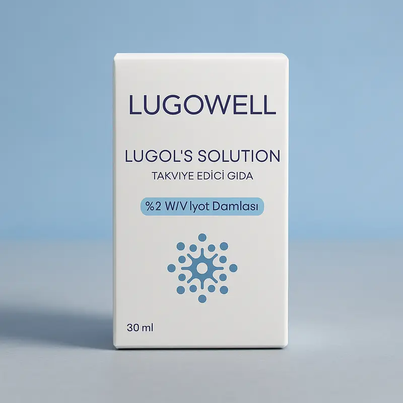 Lugowell 2 % Jodtropfen – mit Pipette & Roll-on-Aufsatz