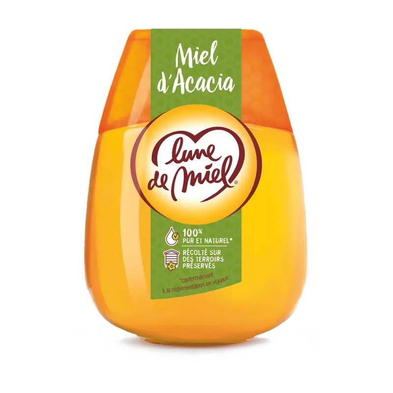 Lune de Miel Miel d'Acacia 375g