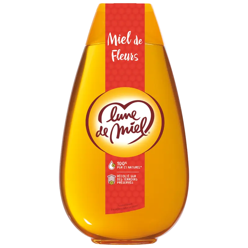 Lune de Miel Miel de Fleurs 375g