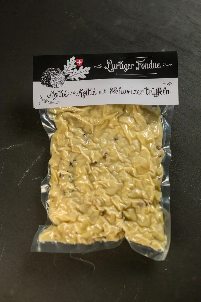 Lurtiger Fondue moitié-moitié 400g