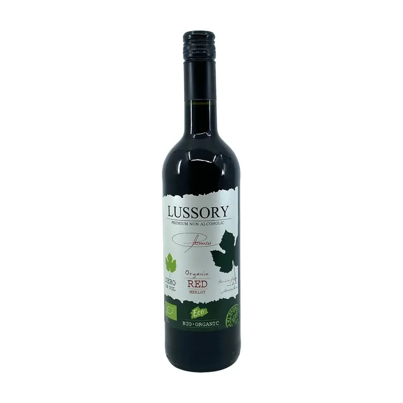 Lussory Premium Organic - Red Merlot - Alkoholfrei