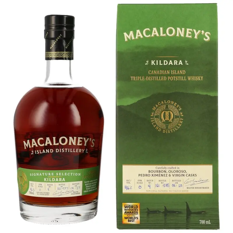 Macaloney - Kildara Triple Distilled - Canadian Single Malt