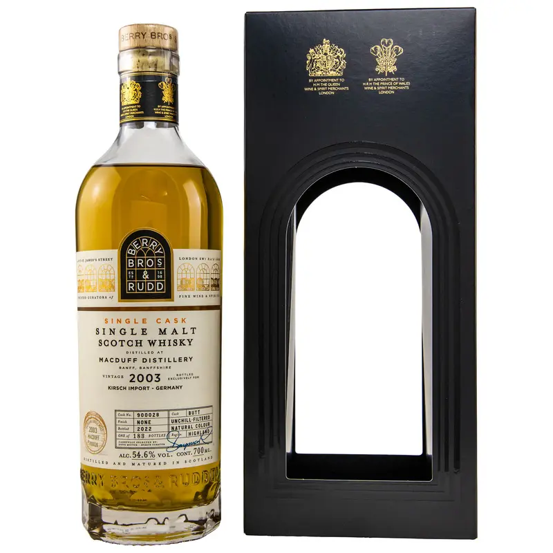 Macduff 2003/2022 - #900028 - (Berry Bros & Rudd) - Kirsch