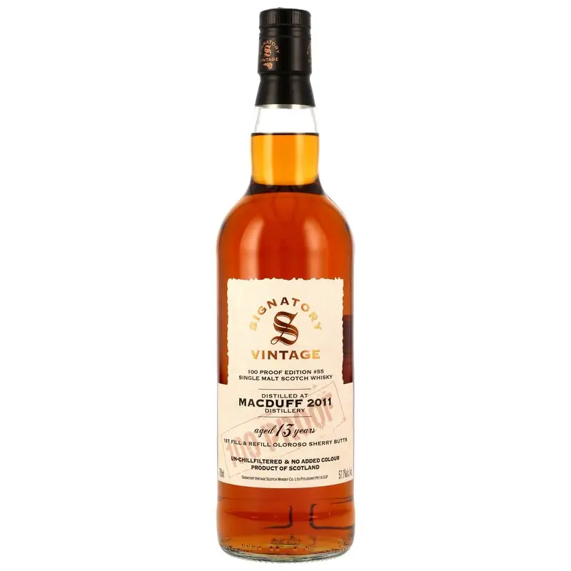 Macduff 2011/2025 - 13 y.o. - Signatory 100 PROOF Edition #55
