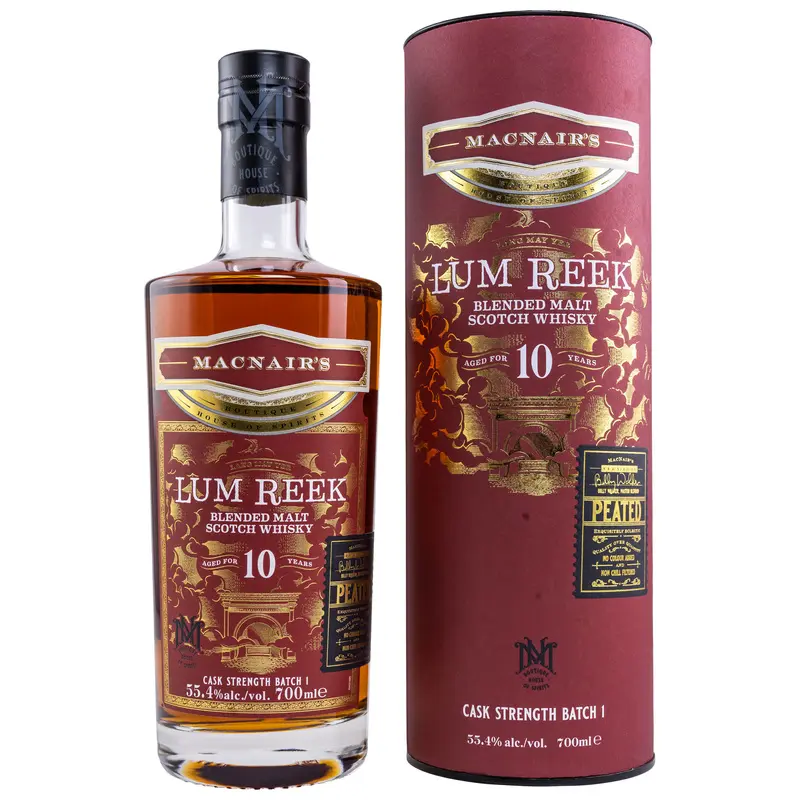MacNairs Lum Reek 10 y.o. Cask Strength