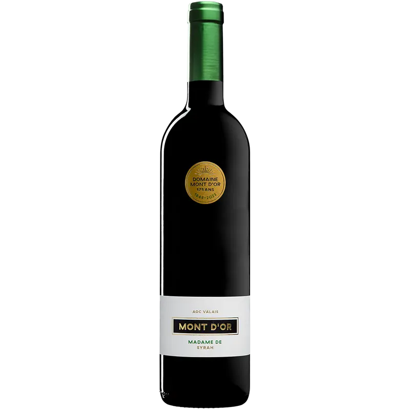 Madame De Syrah Domaine du Mont d'Or Valais AOC BIO