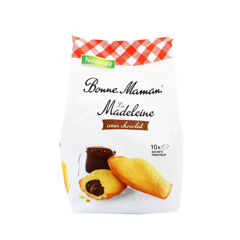 Madeleine Coeur Chocolat 300g