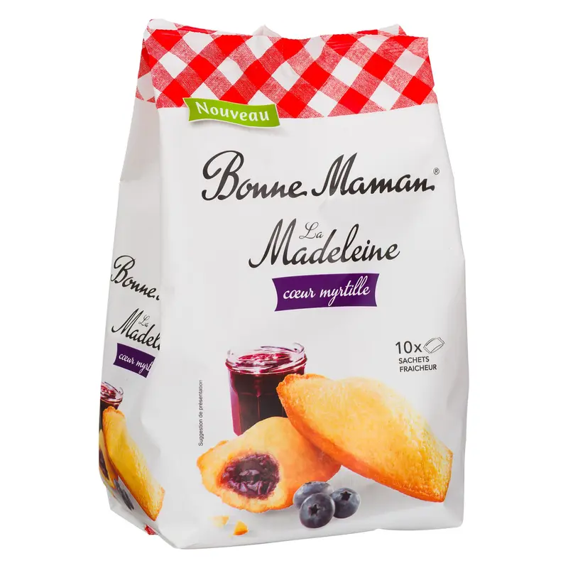 Madeleine Coeur Myrtille 300g