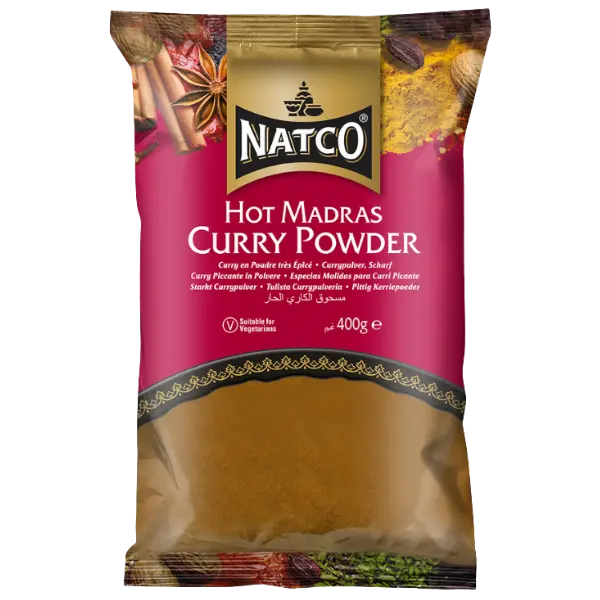 Madras Curry Powder Hot - 400 g