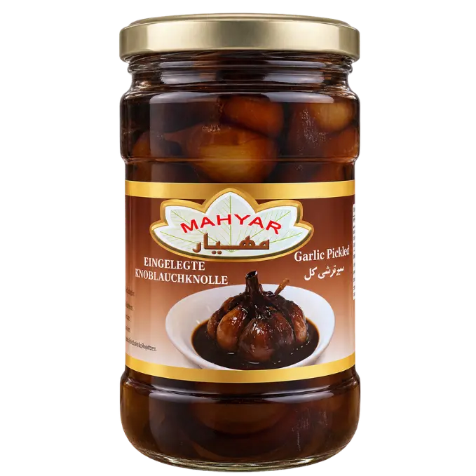 Mahyar Pickled Whole Garlic – 680 g
