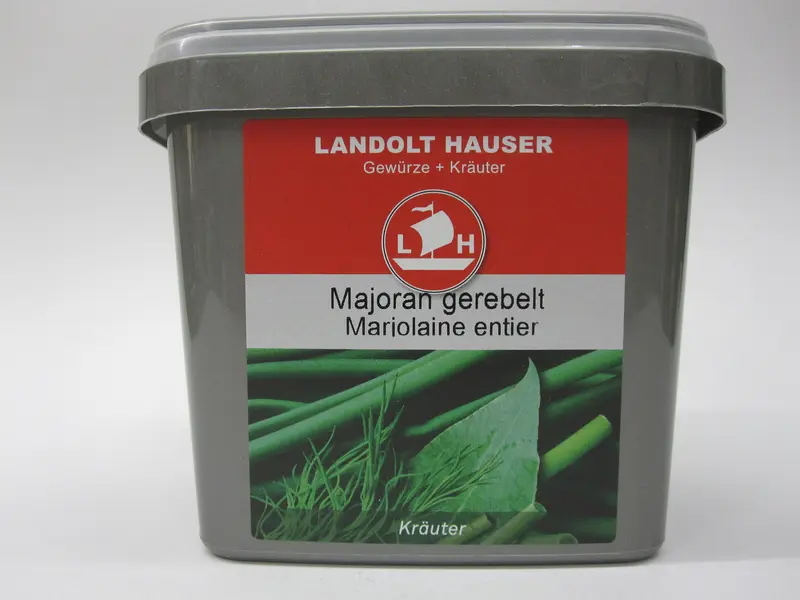 Majoran ganz, gerebelt 100g in der LH Box