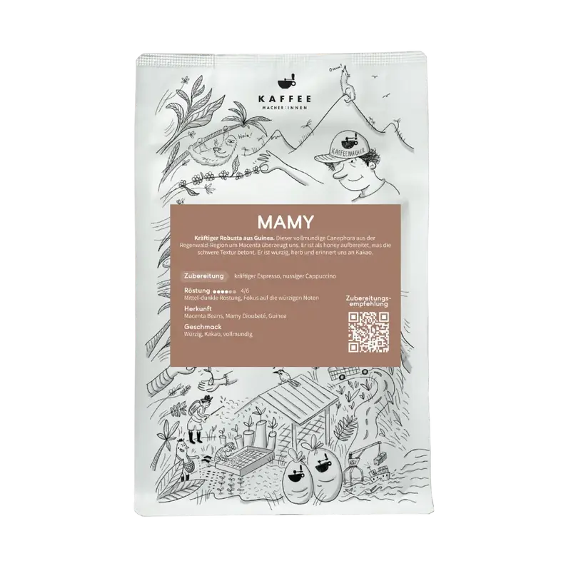Mamy, Espresso aus Guinea