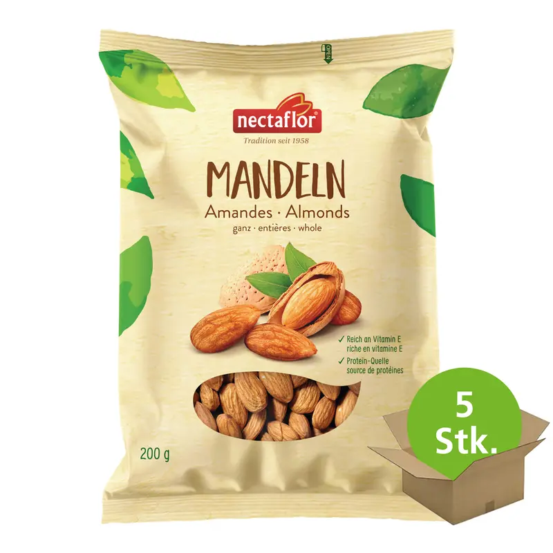 Mandeln ganz