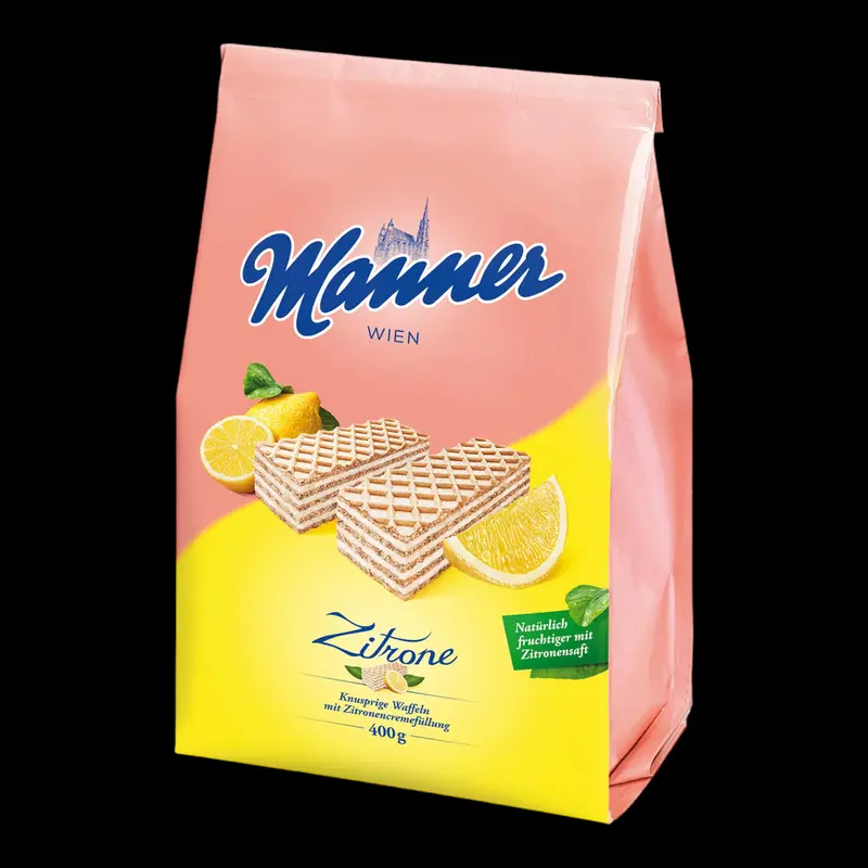 Manner Zitronen Waffeln 400g