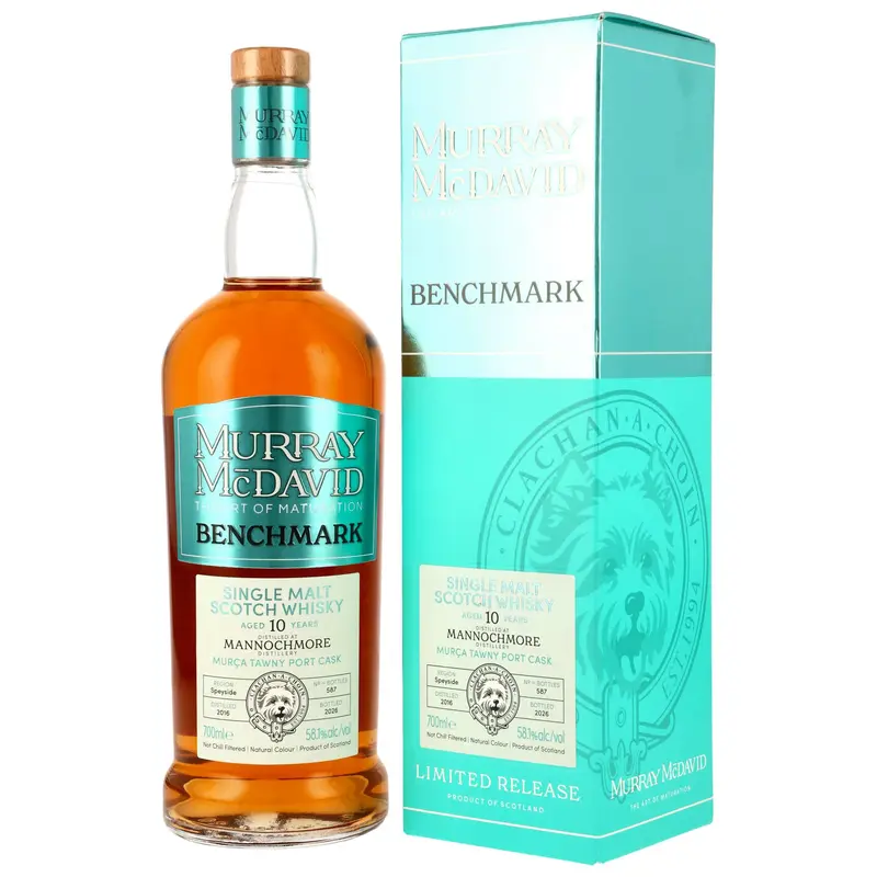 Mannochmore 2016/2026 - 10 y.o. - Tawny Port Cask - Murray McDavid
