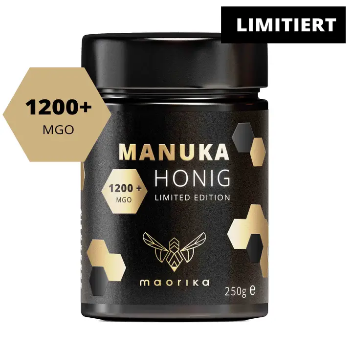 Manuka Honig MGO 1200+ – 250 g, limitiert