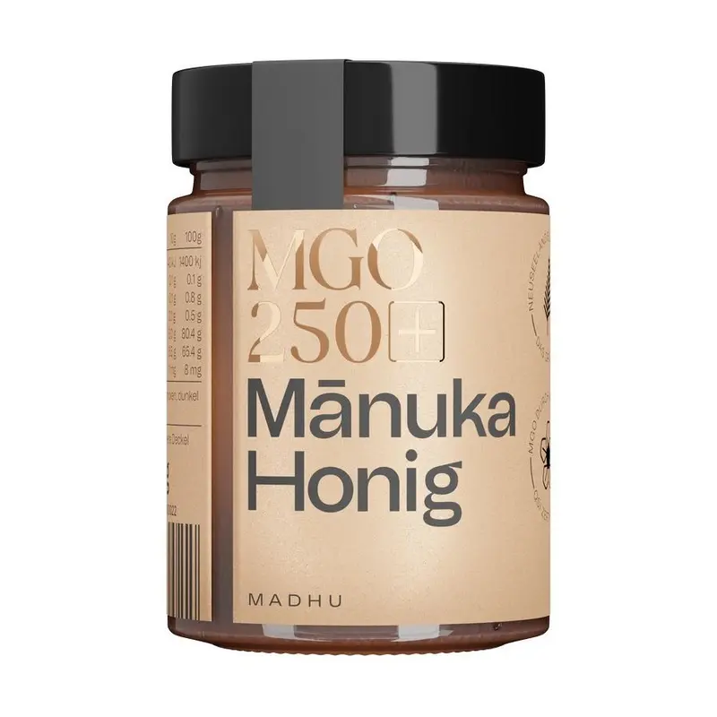 Manuka Madhu Honey MGO 250+, 250g