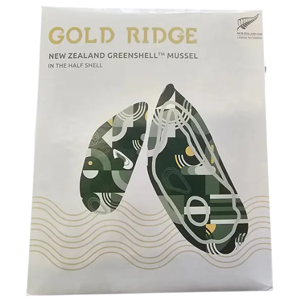 Mar Ibérica NZ Green Mussels Half Shell (30/45) – 1 kg