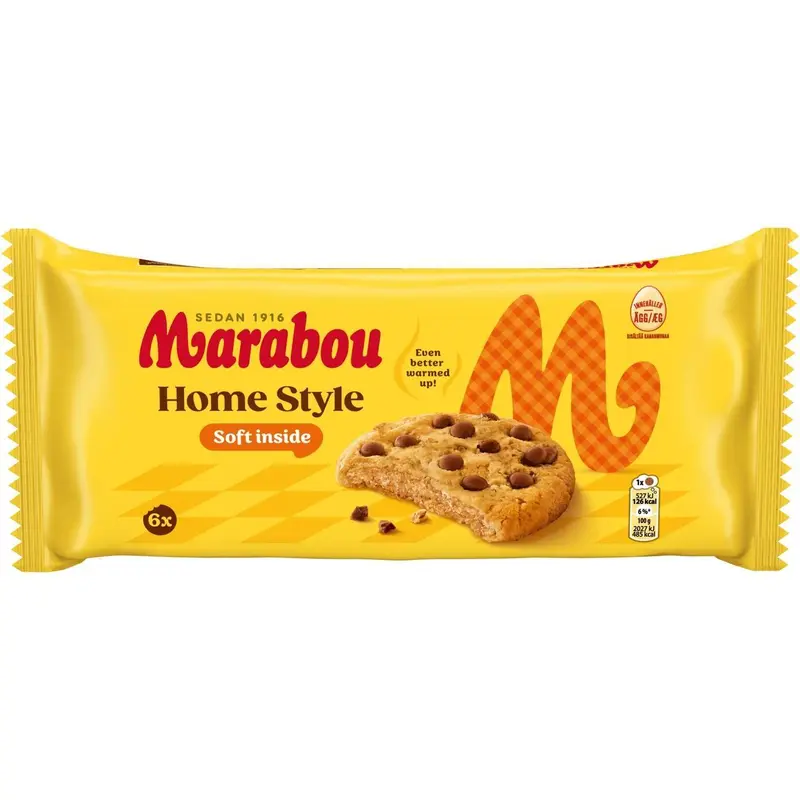 Marabou Kakor Homestyle Soft Inside - Cookies Homestyle Soft Inside - 156g