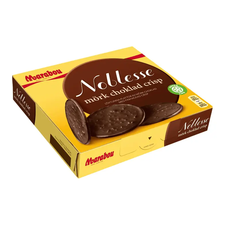 Marabou Noblesse Mörk Choklad Crisp - Dark Chocolate Crisp 150g