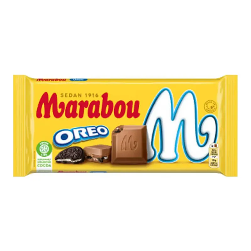 Marabou Oreo - Milk Chocolate with Oreo 160g