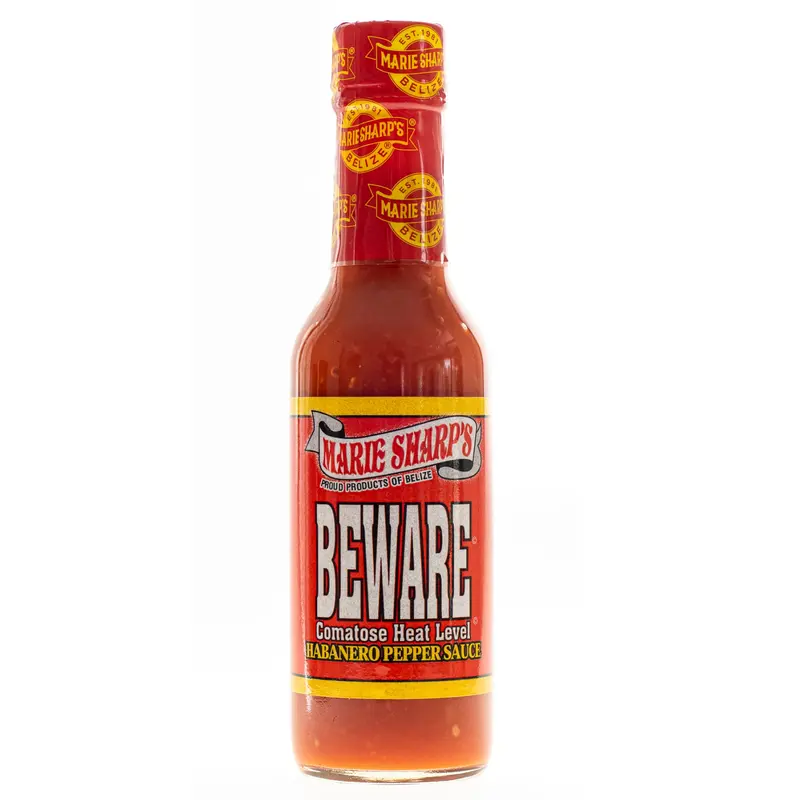 Marie Sharp's Beware Habanero Sauce – 40 % Habanero, 148 ml