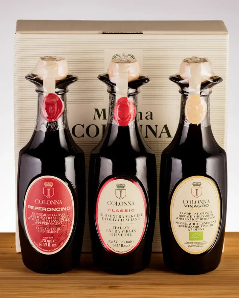 Marina Colonna Olivenöl und Balsamico Geschenkbox