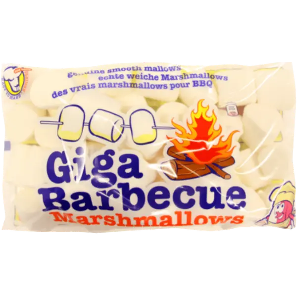 Marshmallows Giga BBQ white - 750 g